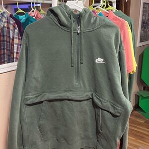 Nike fleece quarter zip